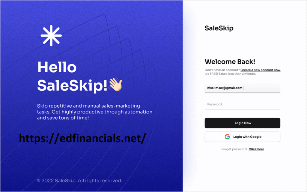 edfinancial | log in